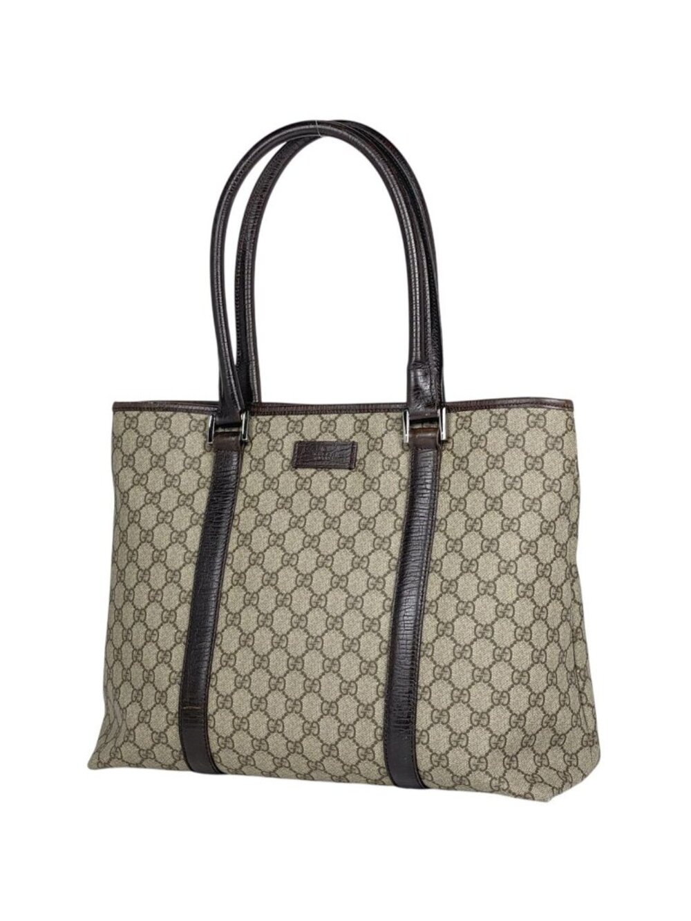 Gucci Tote Bag GG Pattern Brown